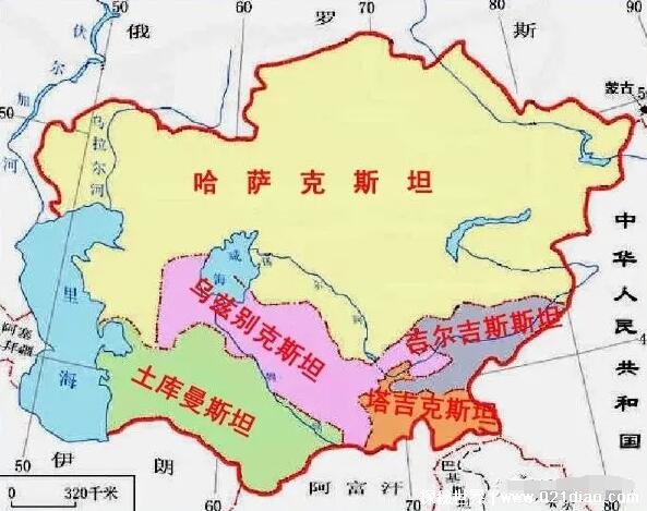 中亚五国指的是哪五国，欧亚之间的5大斯坦(被誉为第二中东)