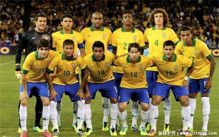 2014年巴西世界杯巴西阵容（内马尔领衔）