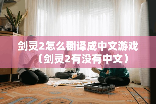 剑灵2怎么翻译成中文游戏（剑灵2有没有中文）