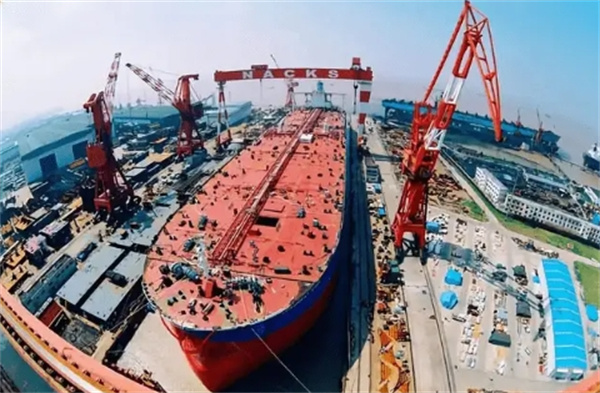 中国造船连续14年第一直接把韩国船厂打趴了