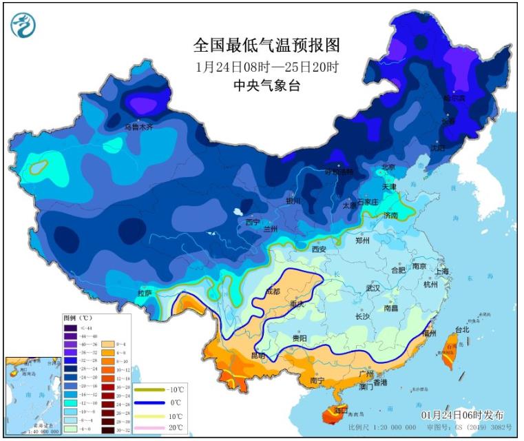 江南华南气温持续低迷 福建广东沿海大风不断
