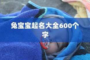 兔宝宝起名大全600个字