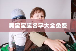 男宝宝起名字大全免费  第1张