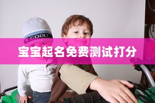 宝宝起名免费测试打分  第1张 宝宝起名免费测试打分  第1张