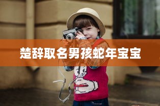 楚辞取名男孩蛇年宝宝