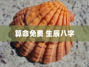 算命免费 生辰八字