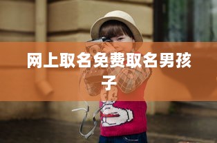 网上取名免费取名男孩子