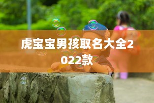 虎宝宝男孩取名大全2022款  第1张
