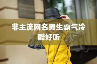 非主流网名男生霸气冷酷好听  第1张 非主流网名男生霸气冷酷好听  第1张