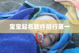 宝宝起名软件排行第一