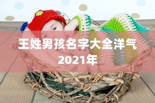 王姓男孩名字大全洋气2021年