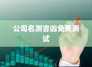公司名测吉凶免费测试  第1张