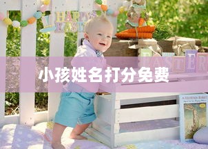 小孩姓名打分免费