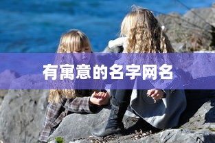 有寓意的名字网名