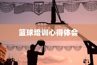 篮球培训心得体会  第1张