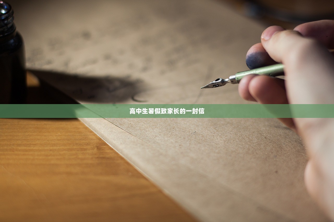 高中生暑假致家长的一封信