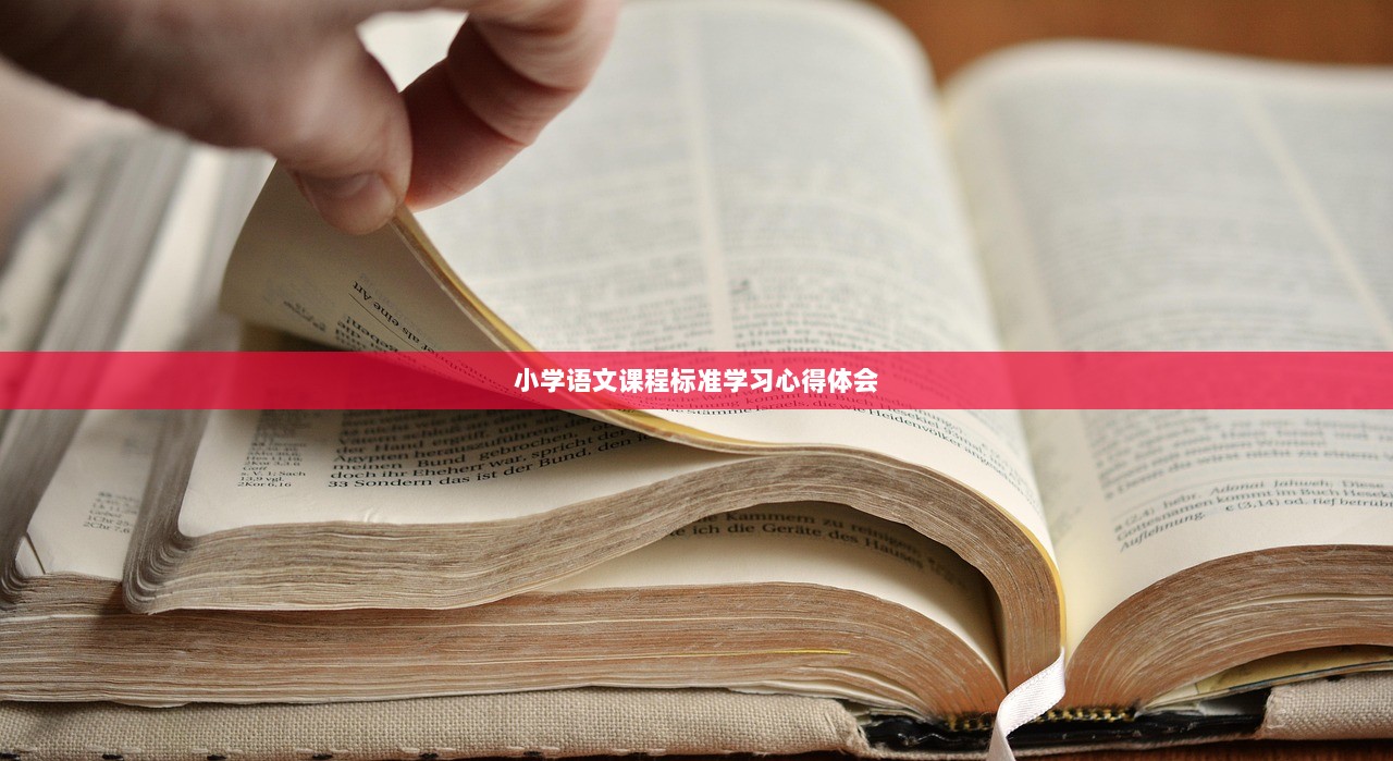 小学语文课程标准学习心得体会
