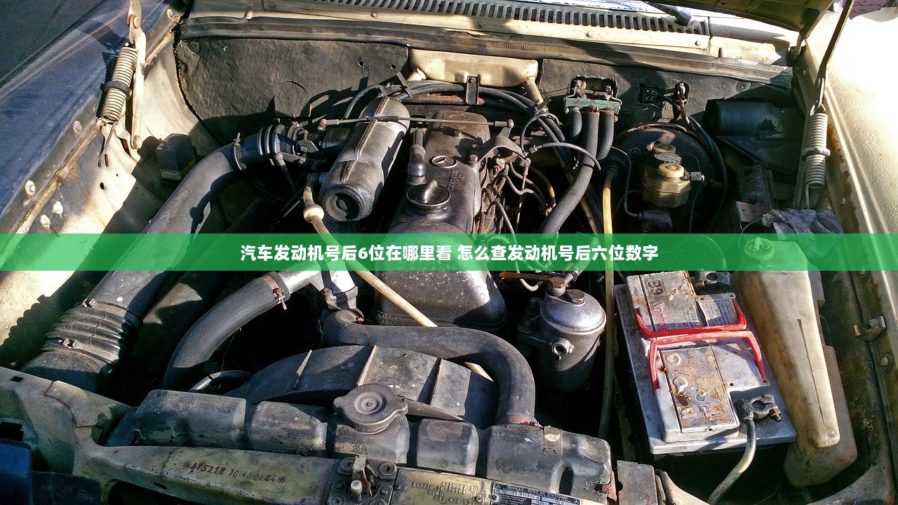 汽车发动机号后6位在哪里看 怎么查发动机号后六位数字  第1张