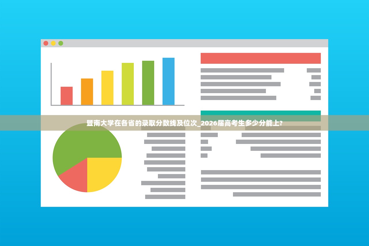 暨南大学在各省的录取分数线及位次_2026届高考生多少分能上?