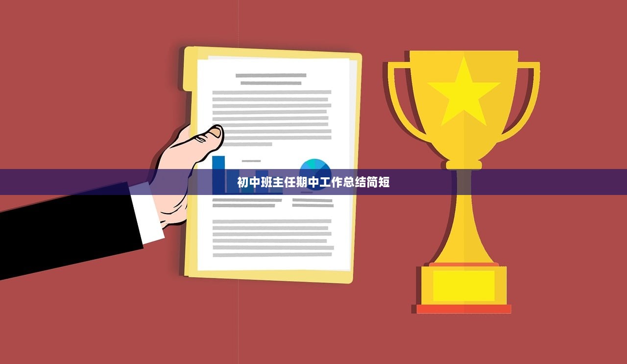 初中班主任期中工作总结简短