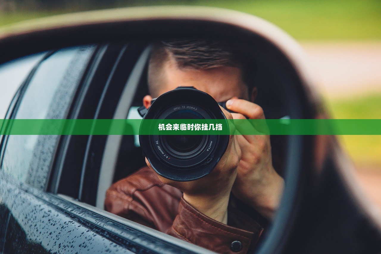 机会来临时你挂几挡  第1张