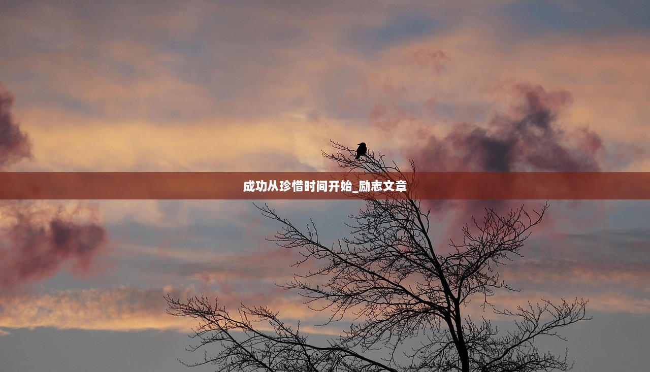 成功从珍惜时间开始_励志文章  第1张