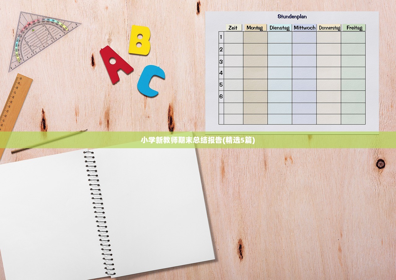 小学新教师期末总结报告(精选5篇)