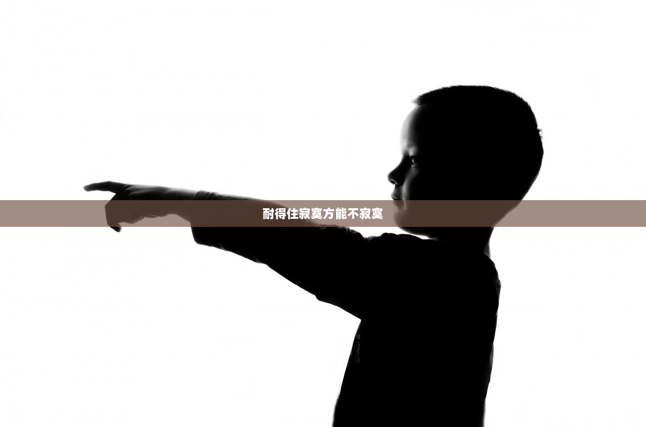 耐得住寂寞方能不寂寞