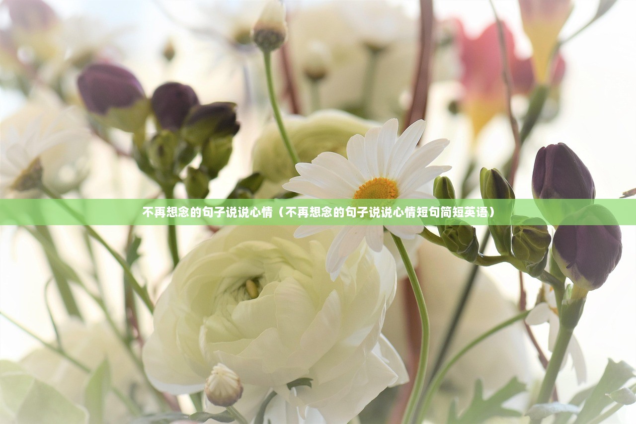 不再想念的句子说说心情（不再想念的句子说说心情短句简短英语）