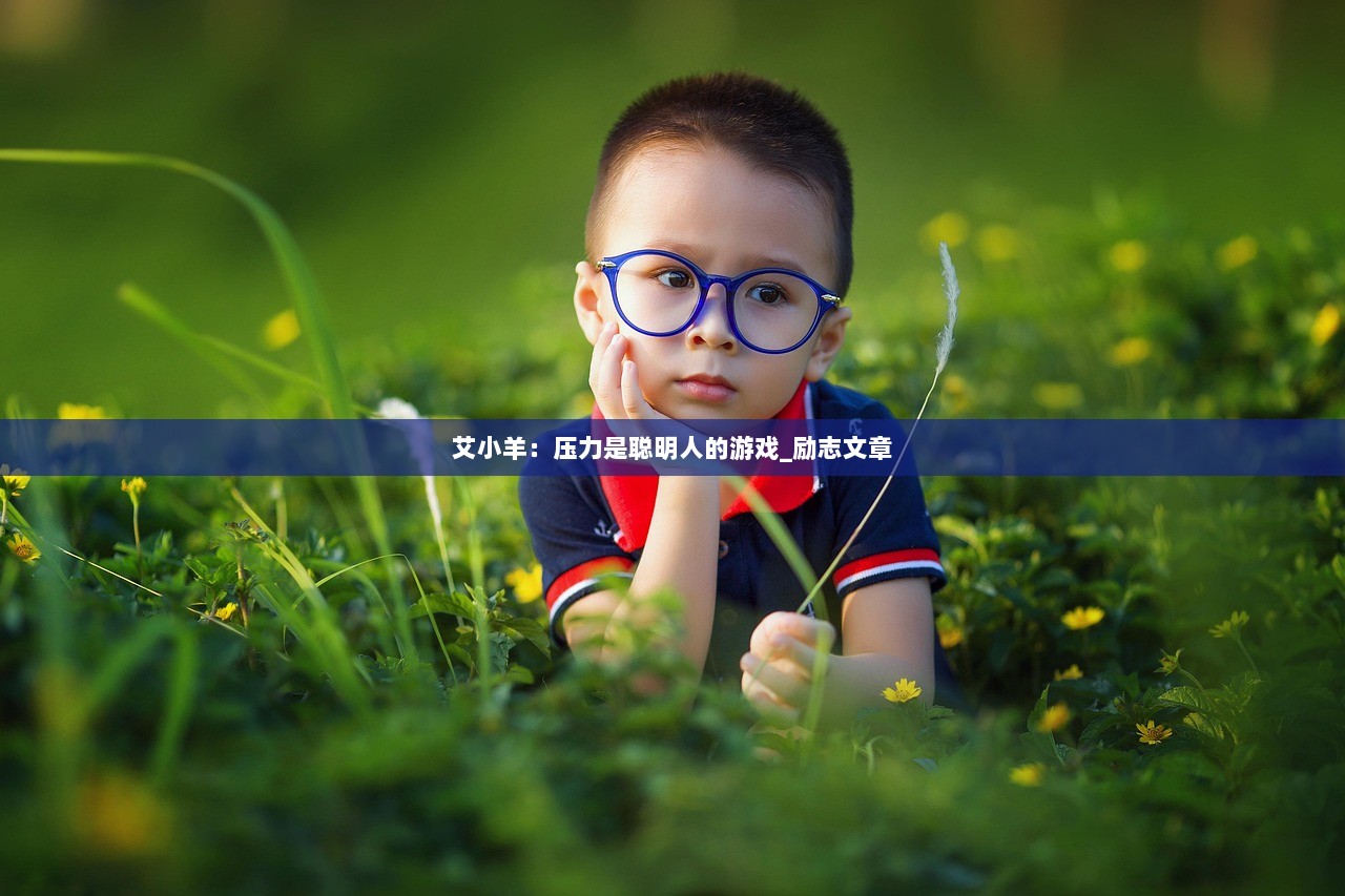 艾小羊：压力是聪明人的游戏_励志文章