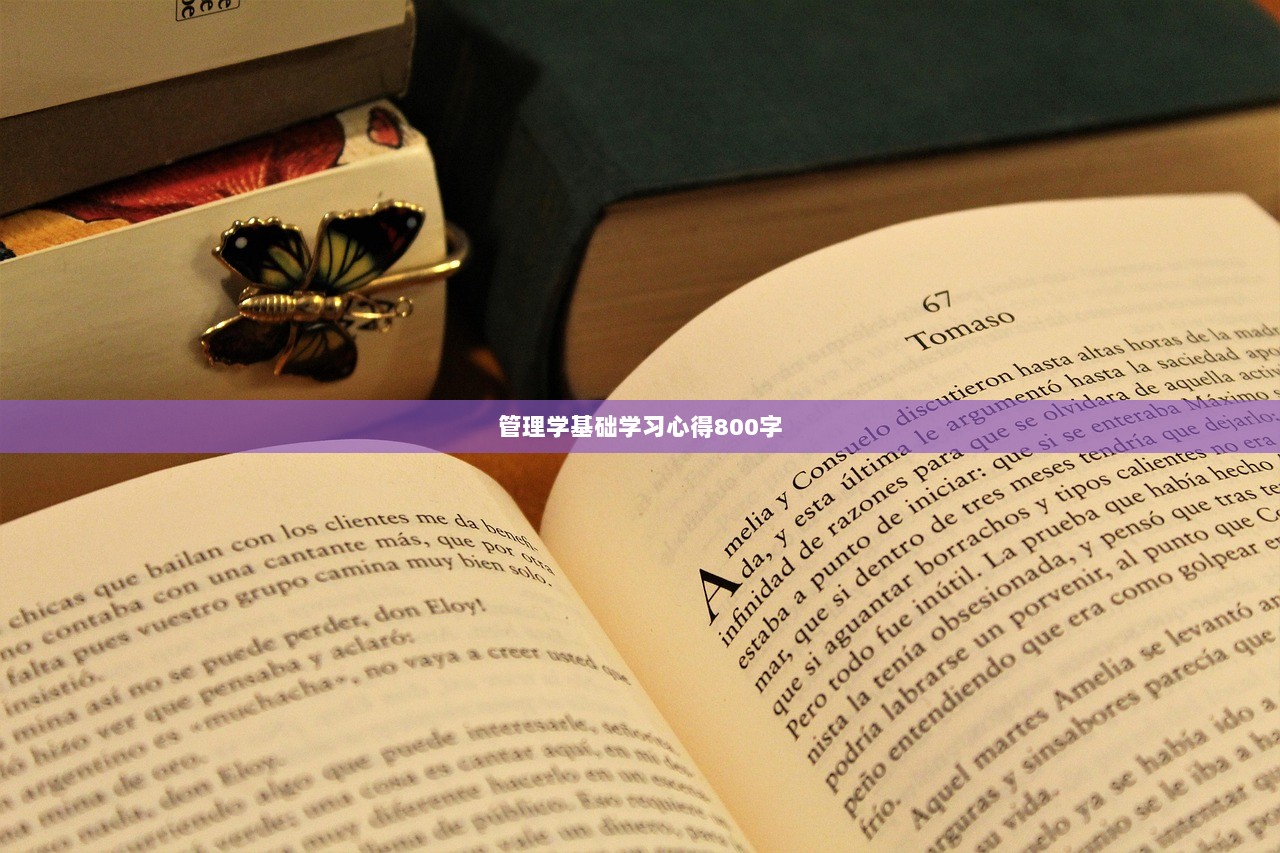 管理学基础学习心得800字  第1张