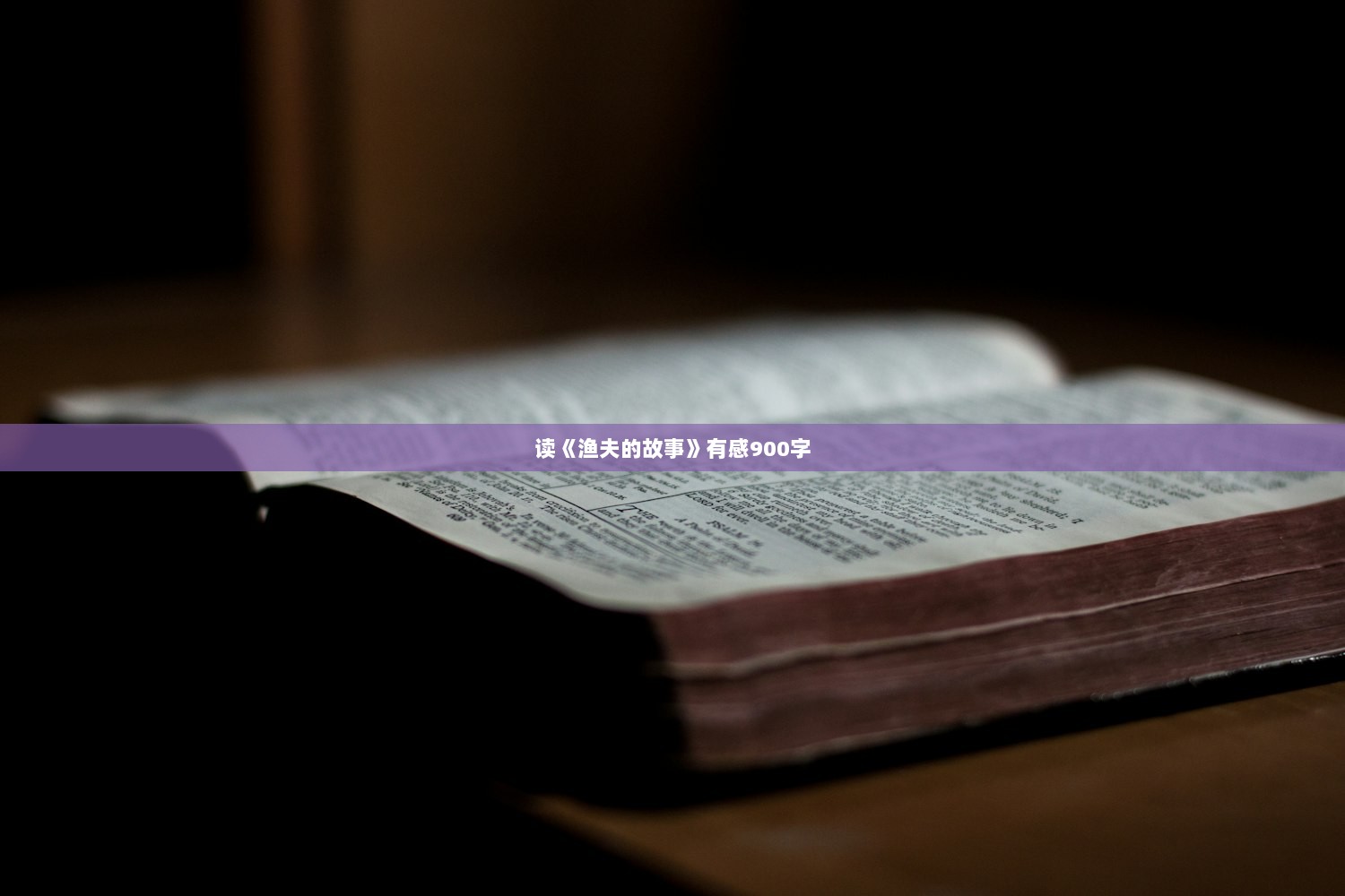 读《渔夫的故事》有感900字