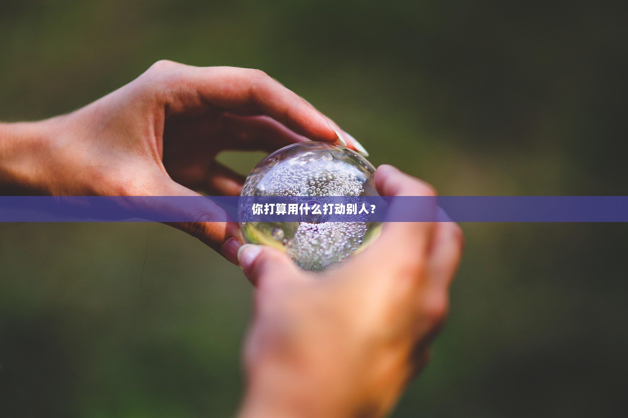 你打算用什么打动别人？