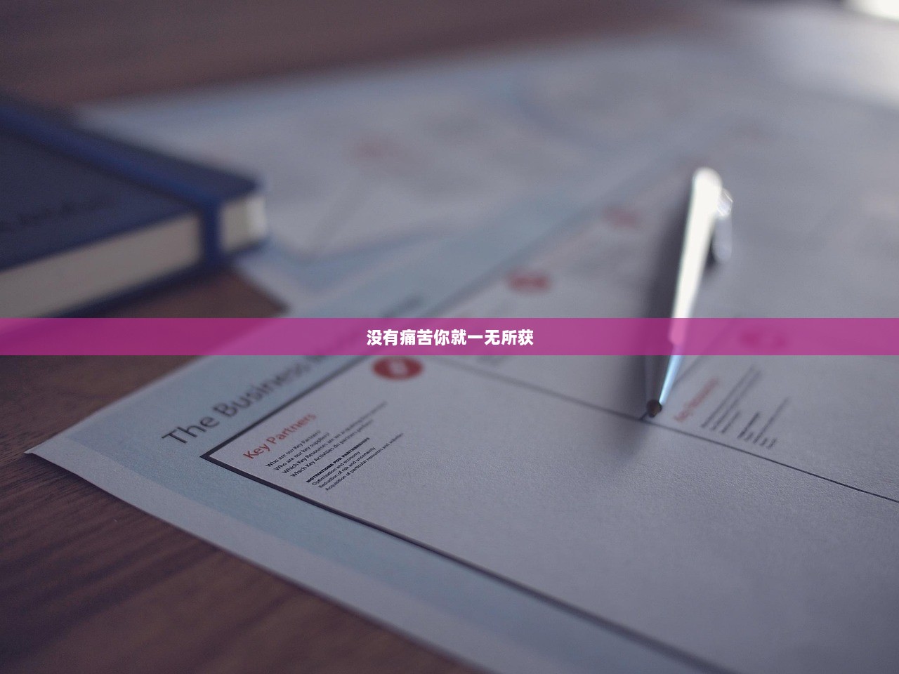 没有痛苦你就一无所获