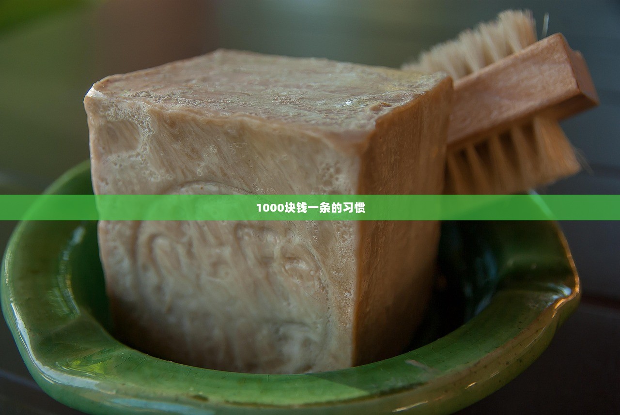1000块钱一条的习惯