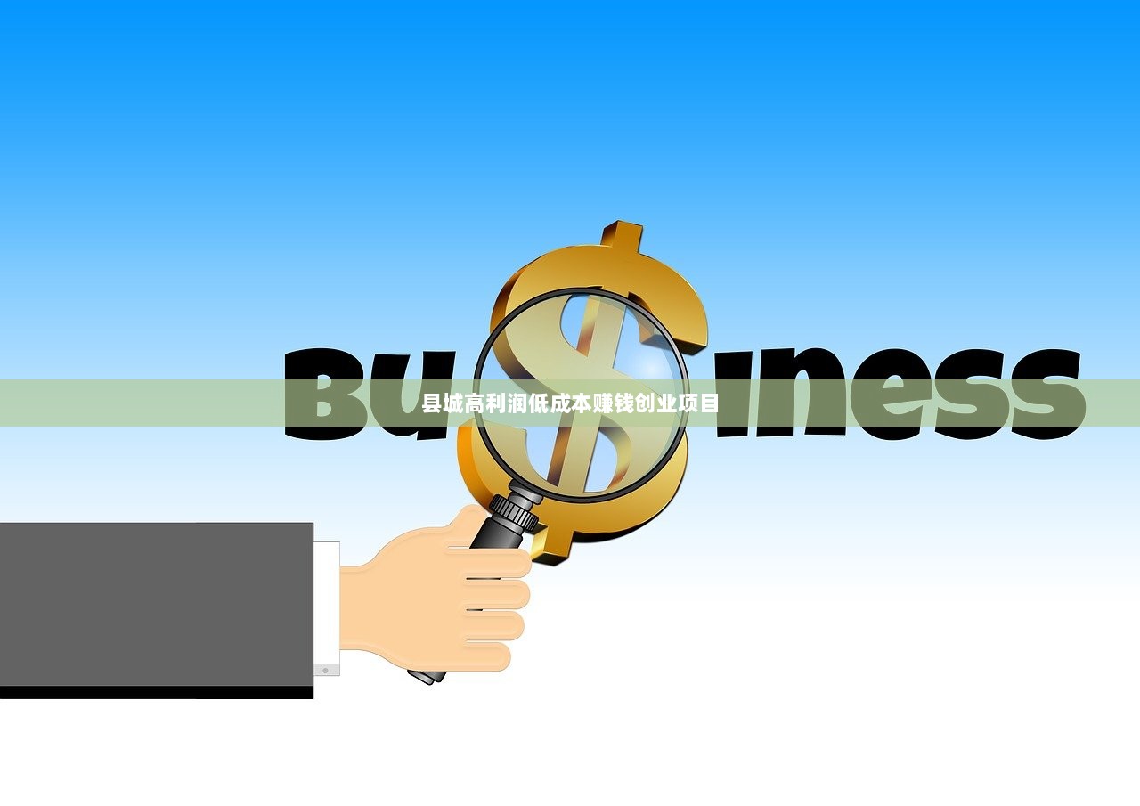 县城高利润低成本赚钱创业项目  第1张