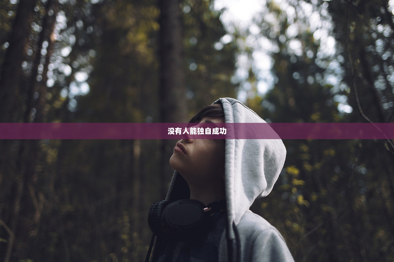 没有人能独自成功