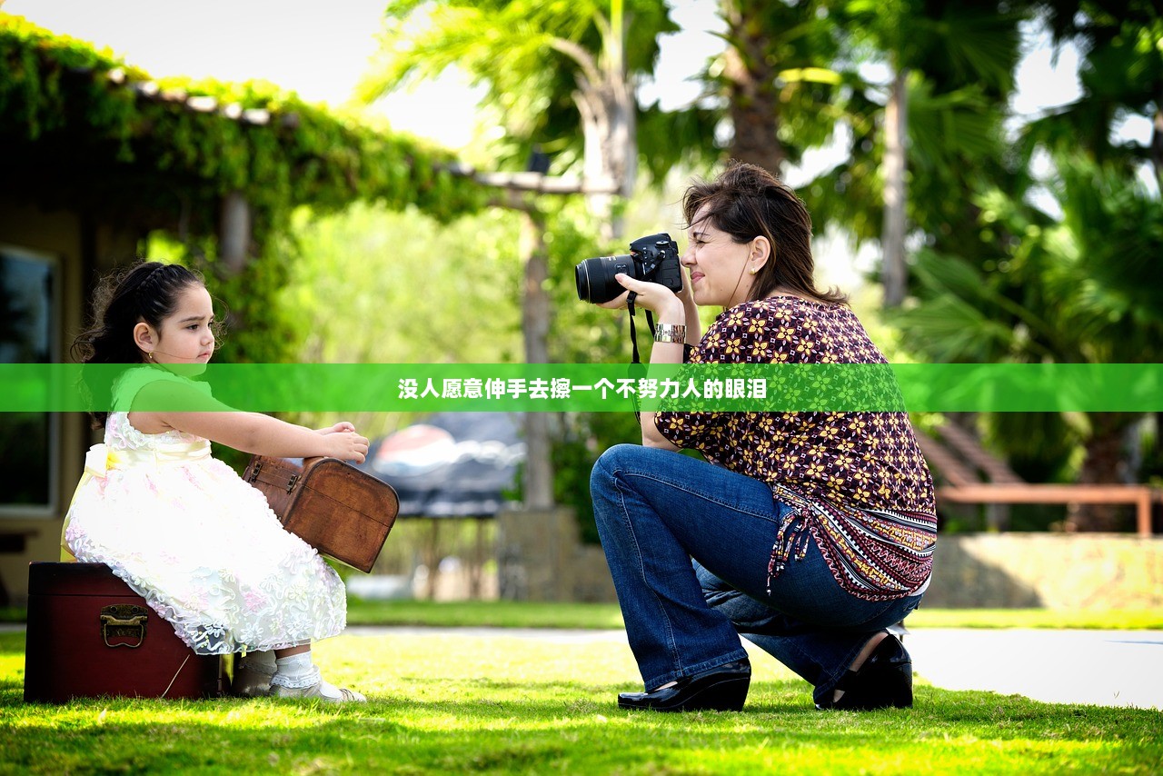 没人愿意伸手去擦一个不努力人的眼泪