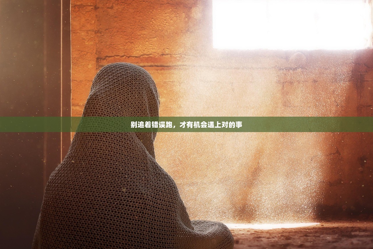 别追着错误跑，才有机会遇上对的事  第1张