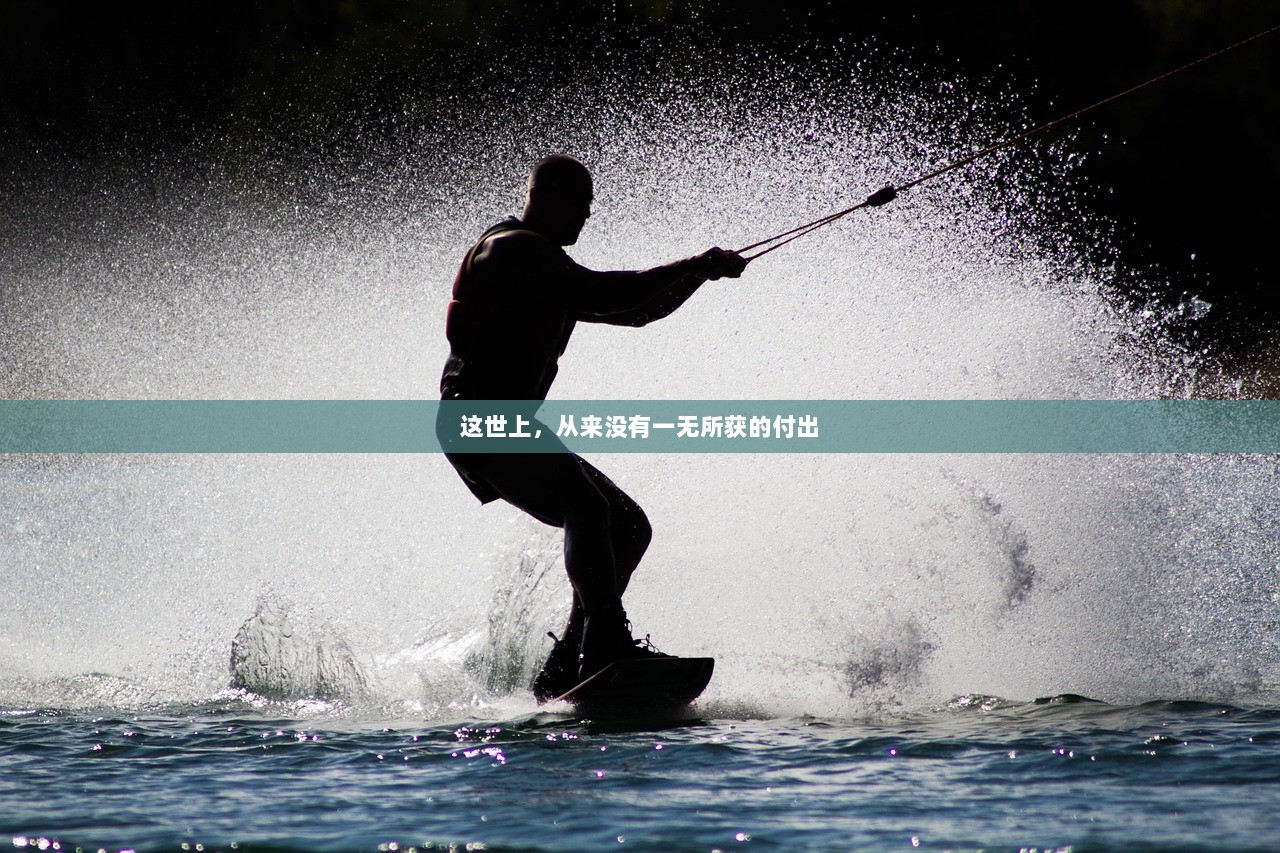 这世上，从来没有一无所获的付出