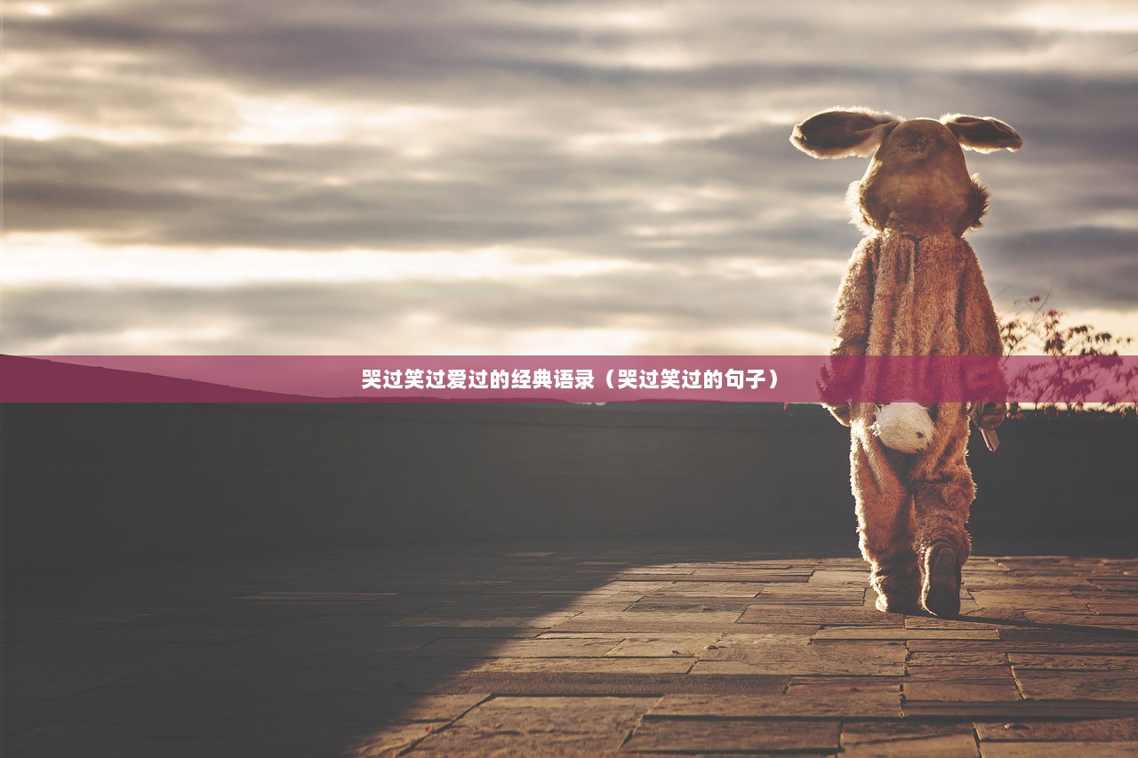 哭过笑过爱过的经典语录（哭过笑过的句子）