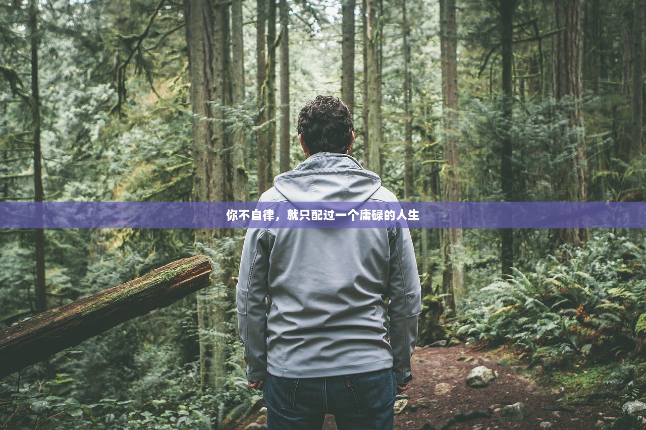 你不自律，就只配过一个庸碌的人生