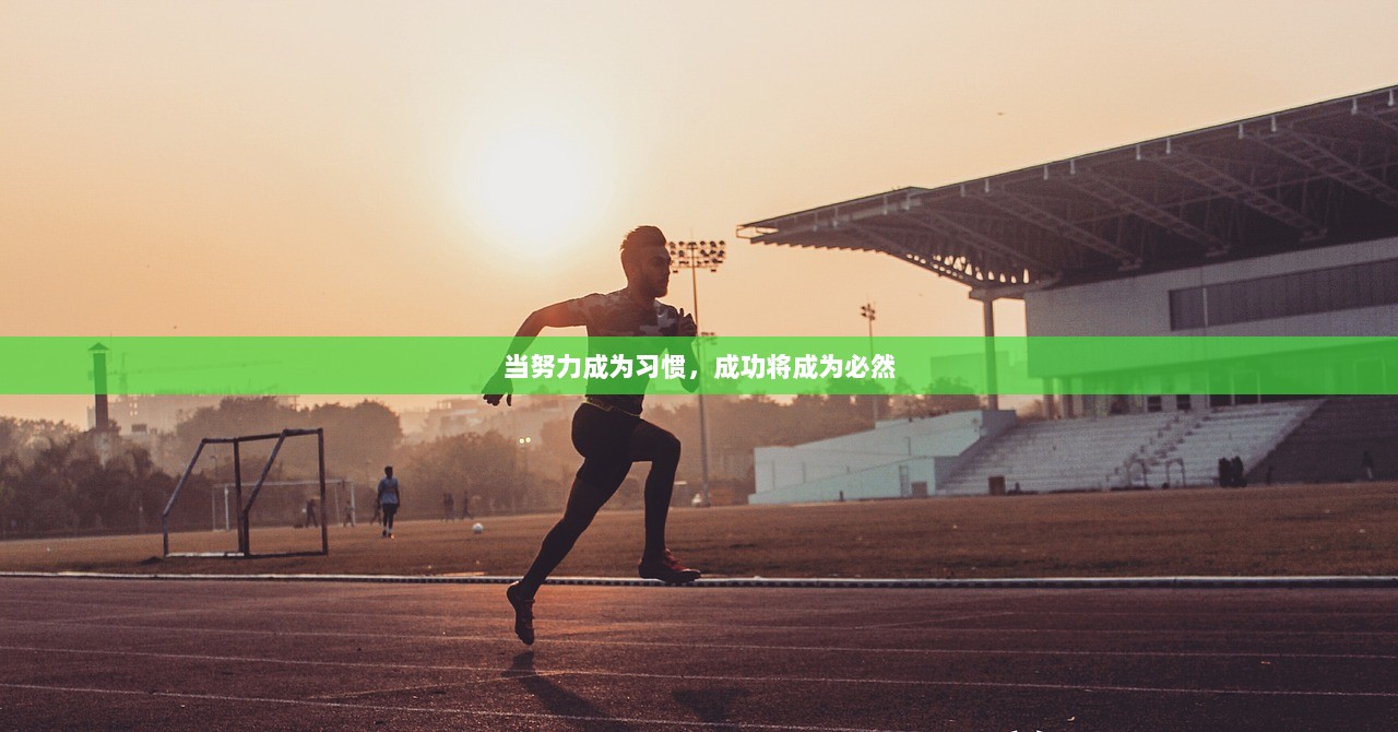 当努力成为习惯，成功将成为必然