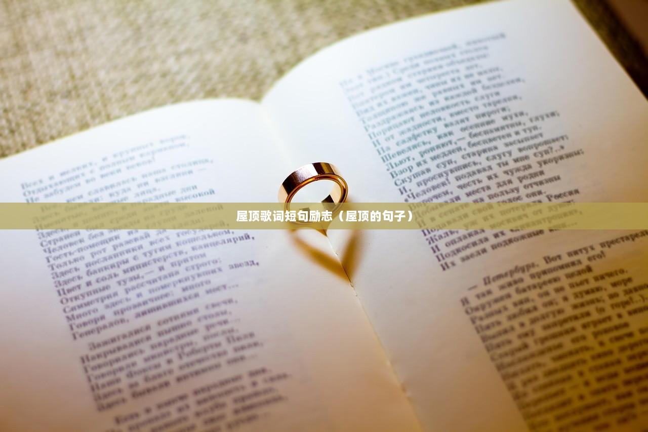 屋顶歌词短句励志（屋顶的句子）