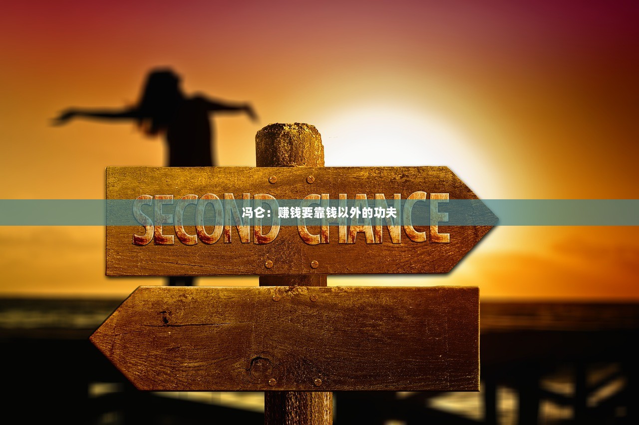 冯仑：赚钱要靠钱以外的功夫