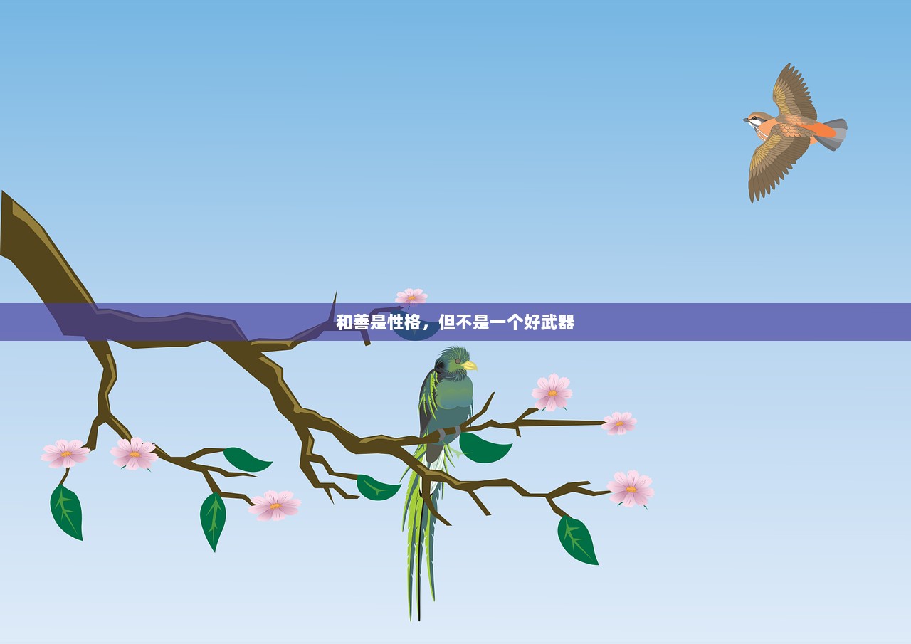 和善是性格，但不是一个好武器