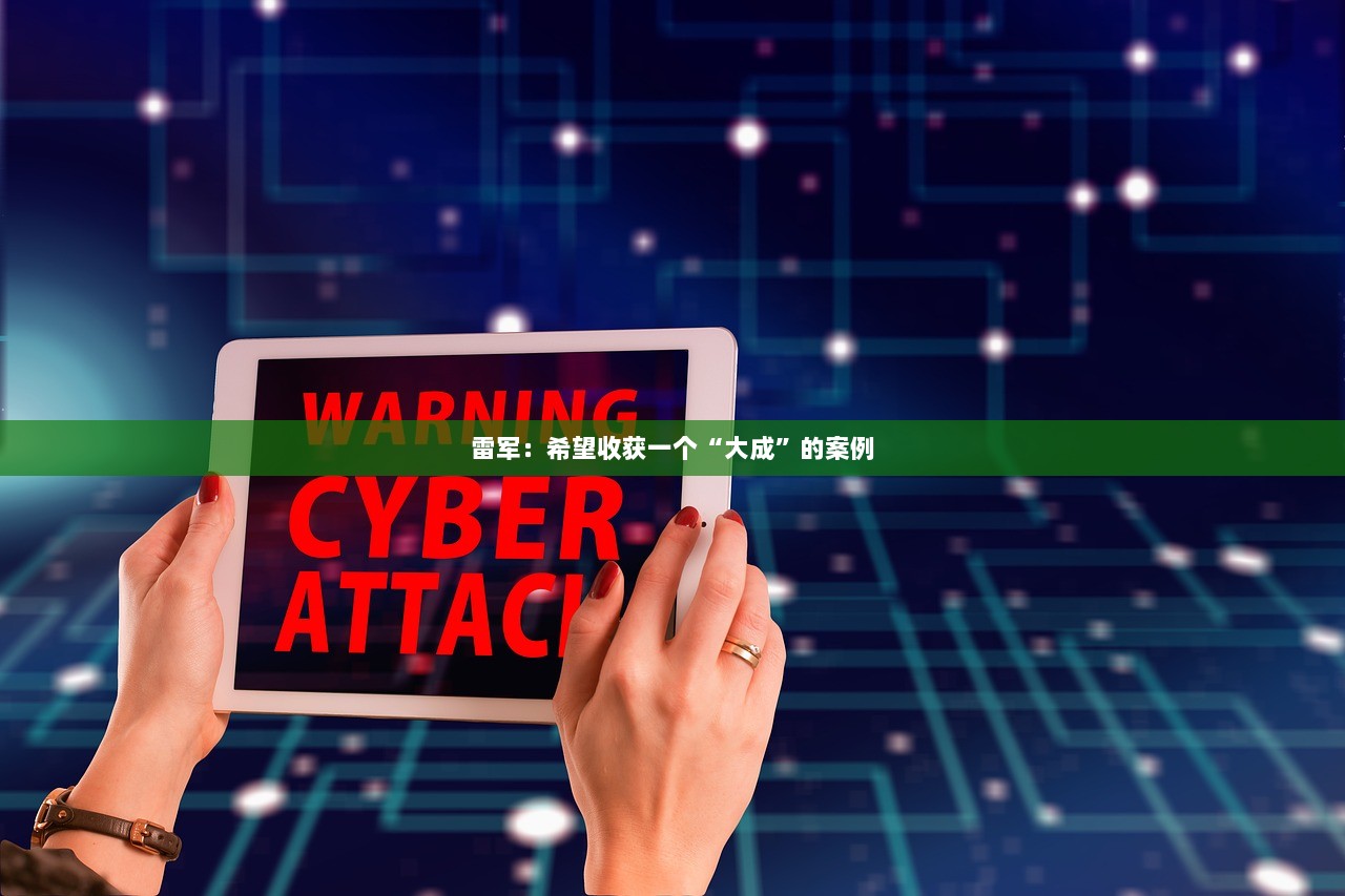 雷军：希望收获一个“大成”的案例