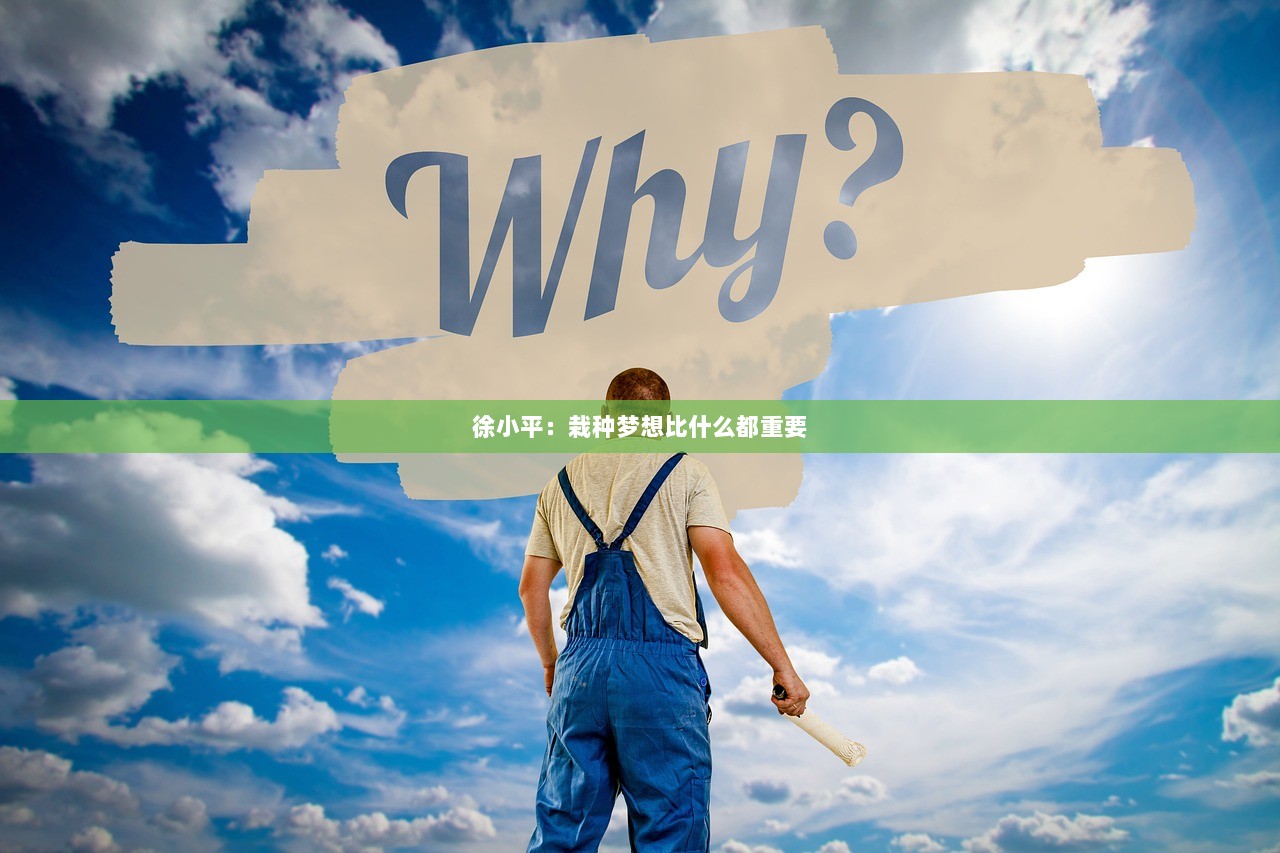 徐小平：栽种梦想比什么都重要