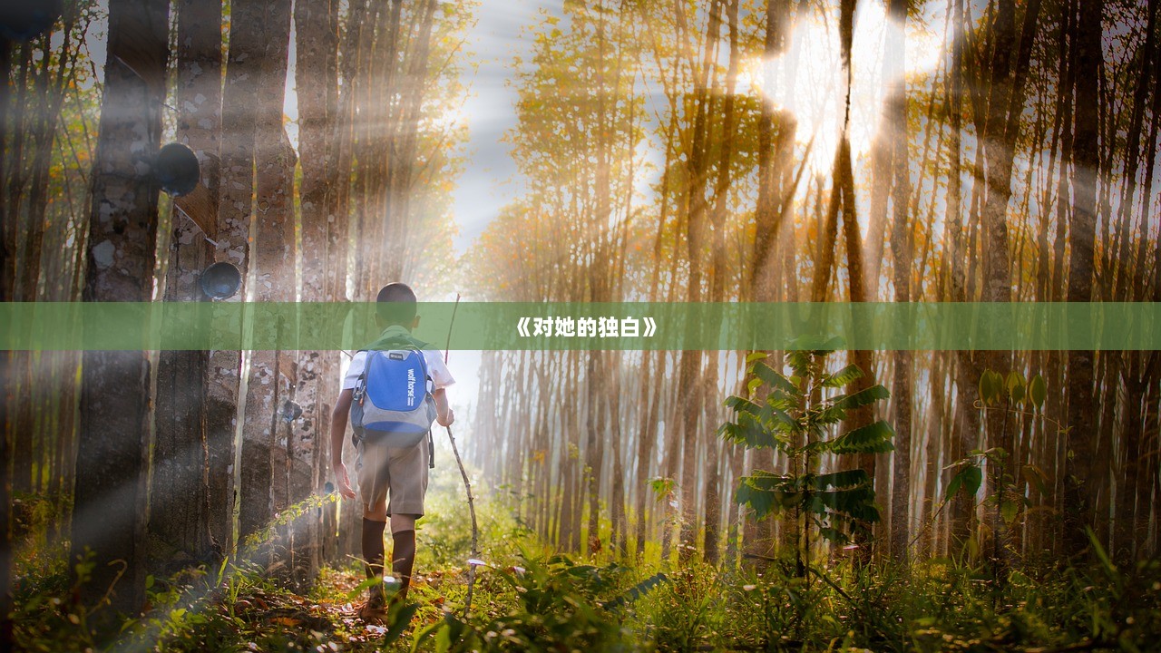 《对她的独白》