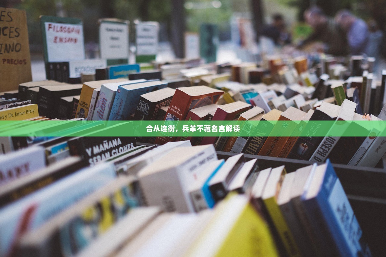 合从连衡，兵革不藏名言解读